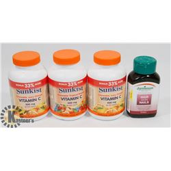 BAG OF ASSORTED SUPPLEMENTS