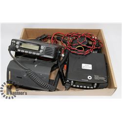 TWO KENWOOD VHF DIGITAL TRANSCEIVERS.