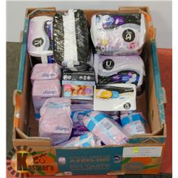 FLAT OF U BY KOTEX AND ALWAYS PADS