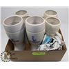 Image 1 : SET OF 6 STEAMWHISTLE STEINS