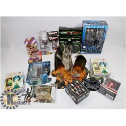 COLLECTION OF COLLECTIBLES MCFARLANE DRAGON,