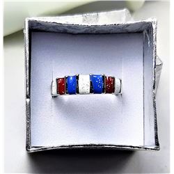 9) TRI COLORED ENAMEL BAND STYLE