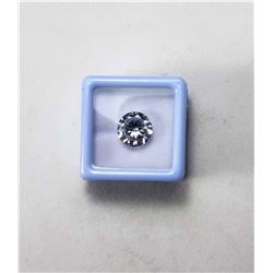 7)  ROUND 6 CT WHITE CZ SAPPHIRE