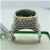 Image 2 : BRASS SMOKEY TOPAZ MEN'S RING