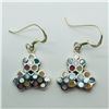 Image 3 : SILVER MOTHER OF PEARL EARRINGS & PENDANT SET