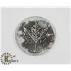 Image 1 : CANADIAN FINE SILVER 1-OZ FIVE DOLLAR COIN