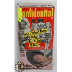 2 1960'S TRUE CRIME STORIES MAGAZINES