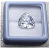 Image 1 : 9)  TRILLIUM CUT  UNHEATED  WHITE ZIRCON