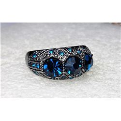 3) SILVER TONE WITH TRIPLE LAB CREATED