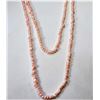 Image 1 : 17)  STRING OF PALE PINK FRESH WATER PEARLS