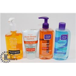 BAG OF ASSORTED ACNE PRODUCTS