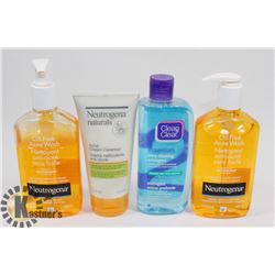 BAG OF ASSORTED ACNE PRODUCTS