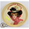 Image 1 : VINTAGE OLYMPIA BEER TRAY