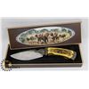 Image 1 : AFRICAN ELEPHANTS COLLECTORS KNIFE