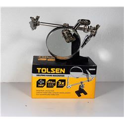 1)  TOLSEN HELPING HANDS MAGNIFIER