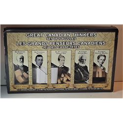 20)  SET OF 5 PUZZLES IN HONOR OF GREAT