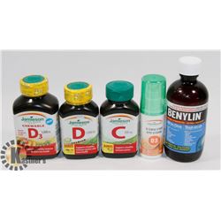 BAG OF ASSORTED JAMIESON SUPPLEMENTS