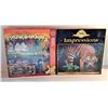 Image 1 : 15)  LOT OF 2 - 1000 PCE PUZZLES: