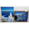 Image 1 : LOT OF TWO PIECES OF WALL ART
