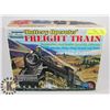 Image 1 : VINTAGE BATTERY OPERATED FREIGHT TRAIN SET, OVER 9