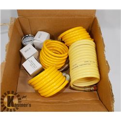 4 NEW AIRLINES AND 4 NEW PRESSURE GAUGES