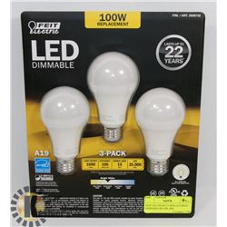 NEW LED 100 WATT REPLACEMENT DIMMABLE BULBS 1600