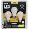 NEW LED 100 WATT REPLACEMENT DIMMABLE BULBS 1600