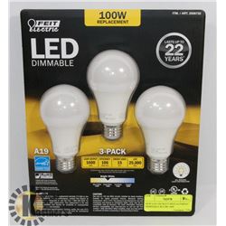 NEW LED 100 WATT REPLACEMENT DIMMABLE BULBS 1600