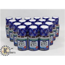 18 NEW COLD & FLU / NIGHT TIME CHERRY FLAVOR 4 FL