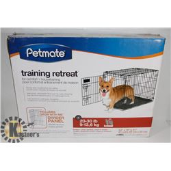 NEW PET MATE WIRE TRAINING KENNEL WITH REMOVABLE