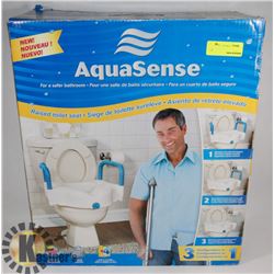 AQUASENSE RAISED TOILET SEAT