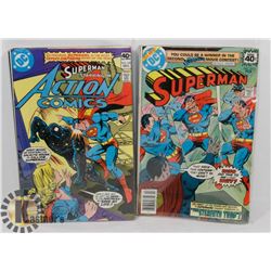 LOT OF 70S DC SUPERMAN COMICS.