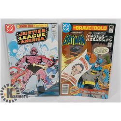 LOT OF 70S DC COMICS INCL JUSTICE LEAGUE OF