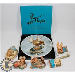 LTD. EDITION PENDELFIN COLLECTOR PLATE WITH