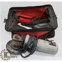TOOL BAG WITH ANGLE GRINDER / ROAD KIT.