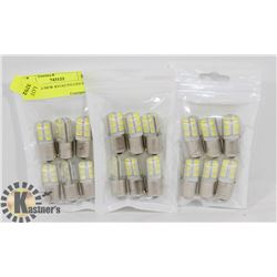 LOT OF 18 NEW RV/AUTO LED BULBS