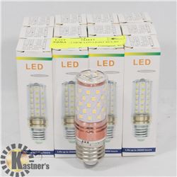 LOT OF 12 NEW LED LIGHT BULBS - 3000K