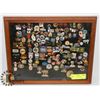Image 1 : ASSORTED PINS IN A FRAME