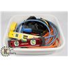 Image 1 : FLAT OF EXTENSION CORDS, LEVELS, AND MORE