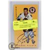 Image 1 : PIERRE PILOTE PARKHURST TALL BOY AUTOGRAPHED CARD.