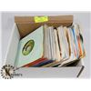 Image 1 : BOX OF 45S INCL BEATLES, MONKEES, ELVIS, DAVE