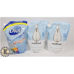 BAG OF DIAL SOAP REFILLS