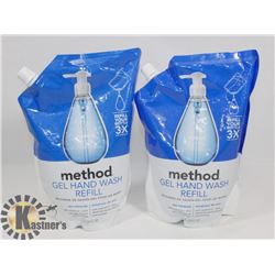 BAG OF METHOD GEL HAND WASH REFILLS