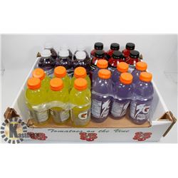 FLAT OF ASSORTED GATORADE AND POWERADE