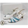 Image 1 : HELENA SHOES WHITE AND BLUE SZ 9.5