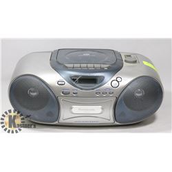 PANASONIC CD PLAYER/ RADIO/ TAPE DECK