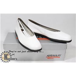 AEROSOLES WHITE SZ 8.5