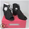 Image 1 : NATURE BREEZE BLACK SUEDE SZ 7