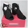Image 1 : NATURE BREEZE BLACK SUEDE SZ 7.5