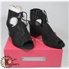 Image 1 : NATURE BREEZE BLACK SUEDE SZ 9